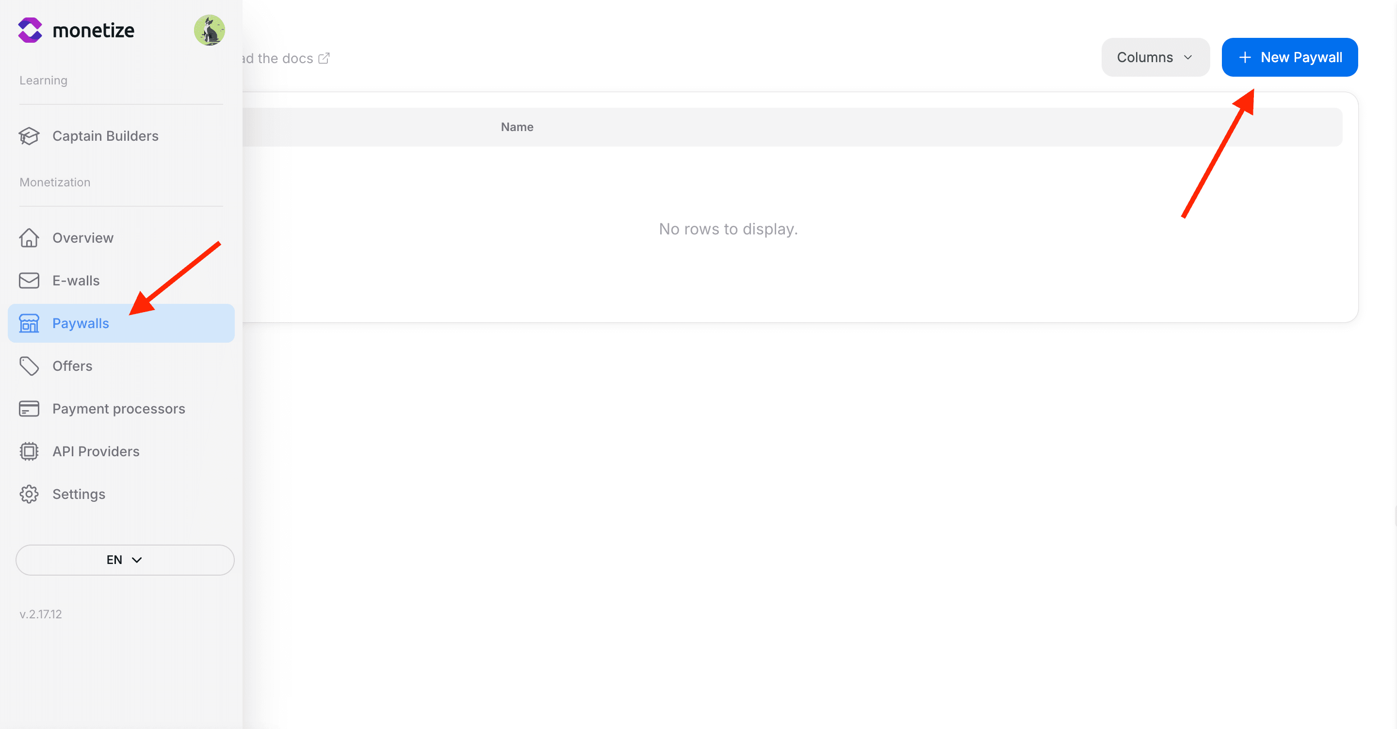 Create paywall